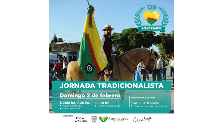 Jornada tradicionalista por el 129º aniversario de F. Varela